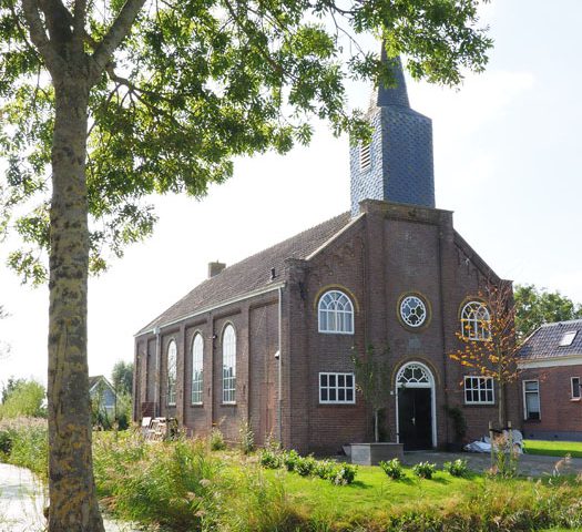 Boutique hotel in kerk van Reitsum