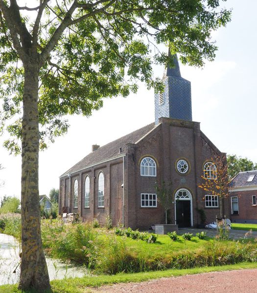 Boutique hotel in kerk van Reitsum