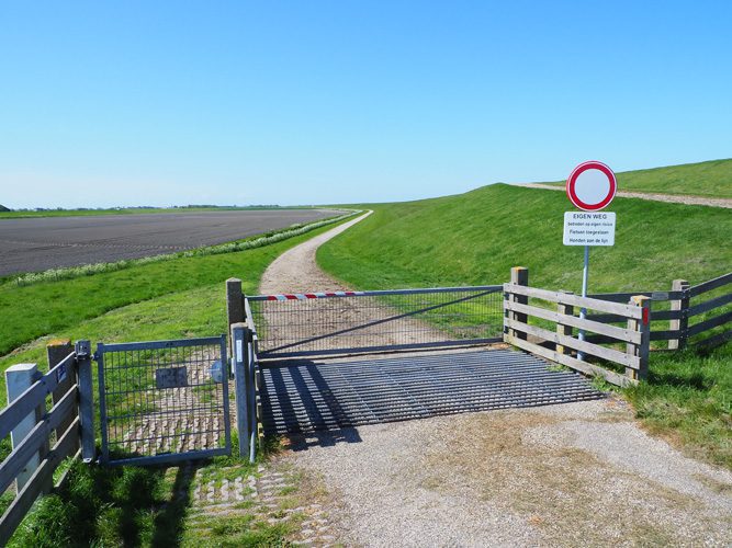 Fietspad langs Waddenzee weer open!