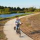 Nieuw fietspad langs rivier de Lende geopend