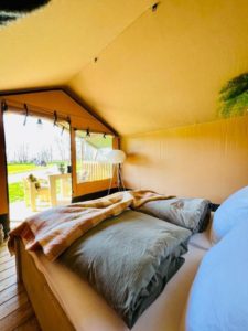 Safaritent Camping Zee van Tijd Holwerd